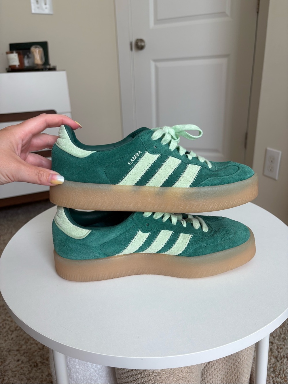 ADIDAS | WOMEN’S SAMBAE SHOES | SIZE 7 - Picture 5 of 8